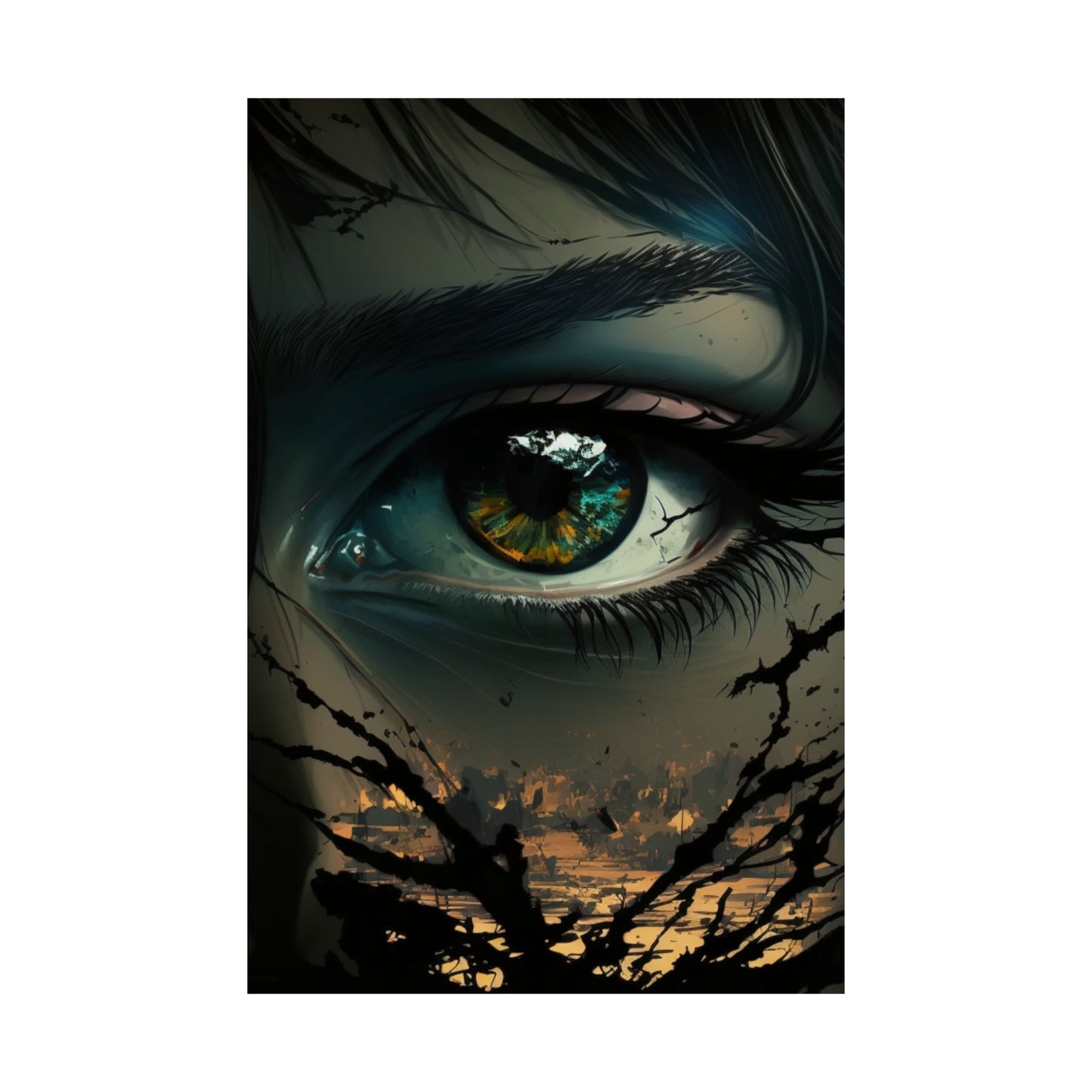 Eye Of The Beholder Matte Poster