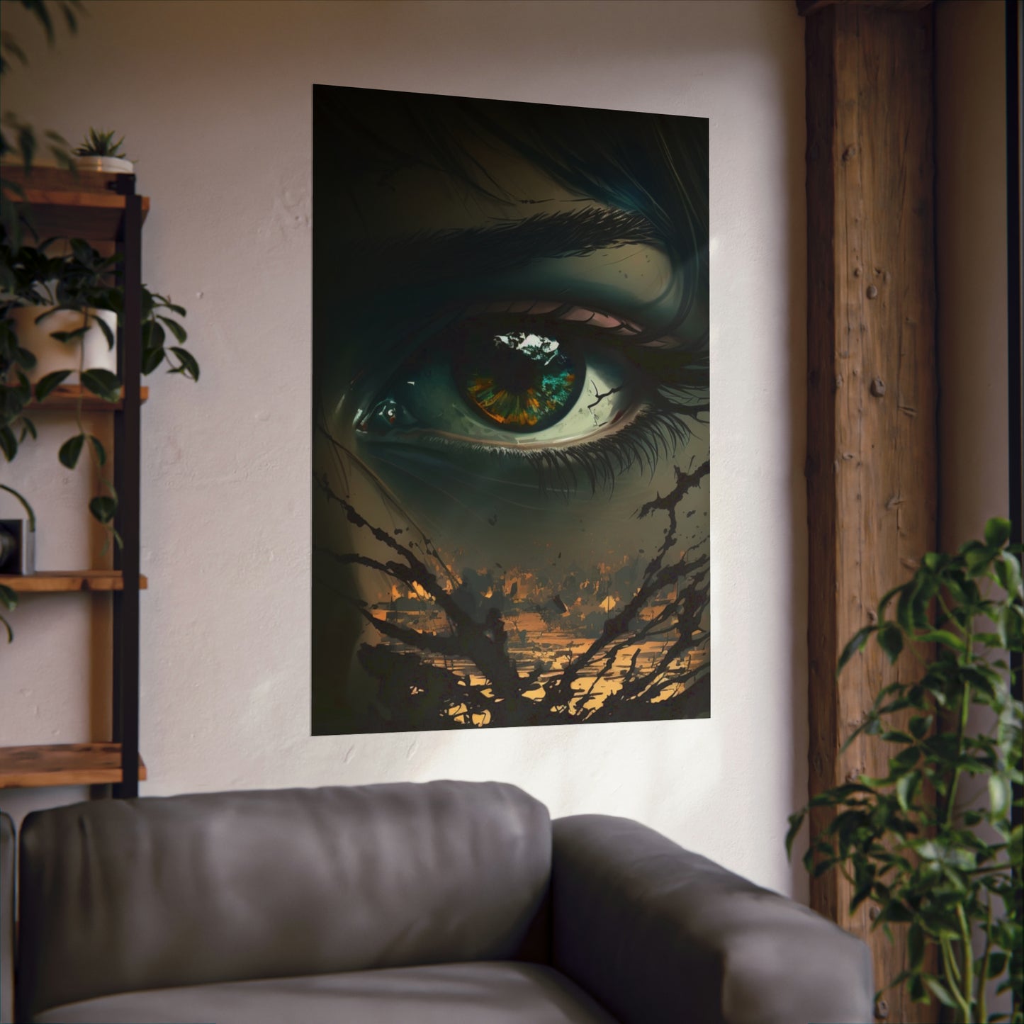 Eye Of The Beholder Matte Poster