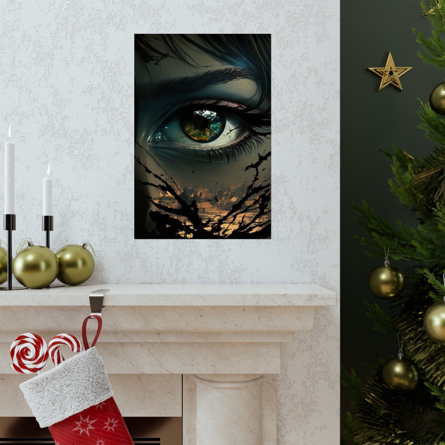 Eye Of The Beholder Matte Poster