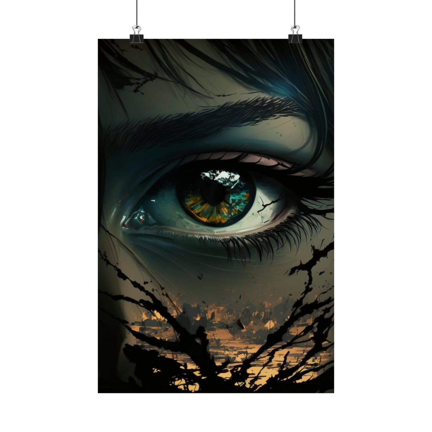 Eye Of The Beholder Matte Poster