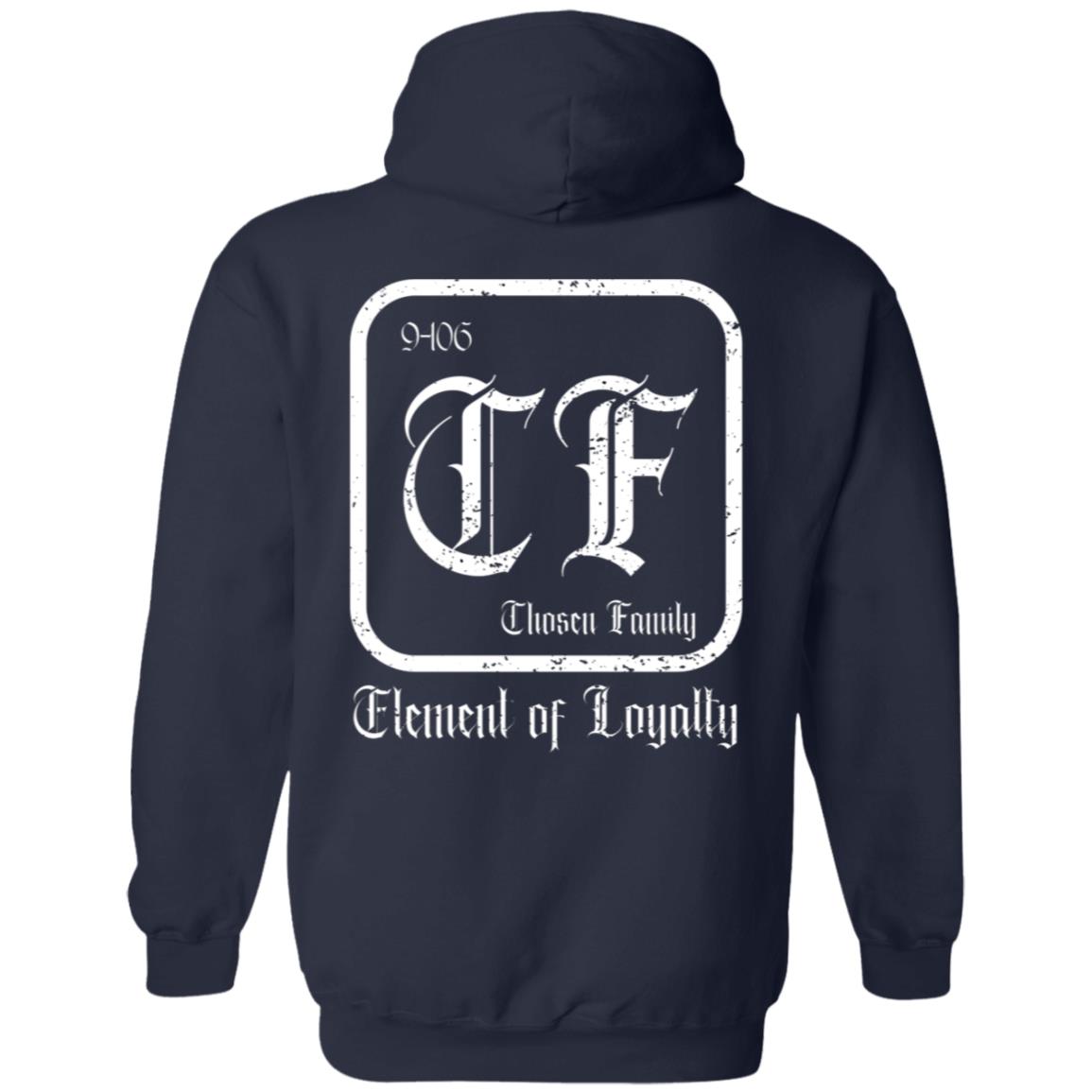 Chosen Family Element of Loyalty Men's Hoodie (Front/Back Print)