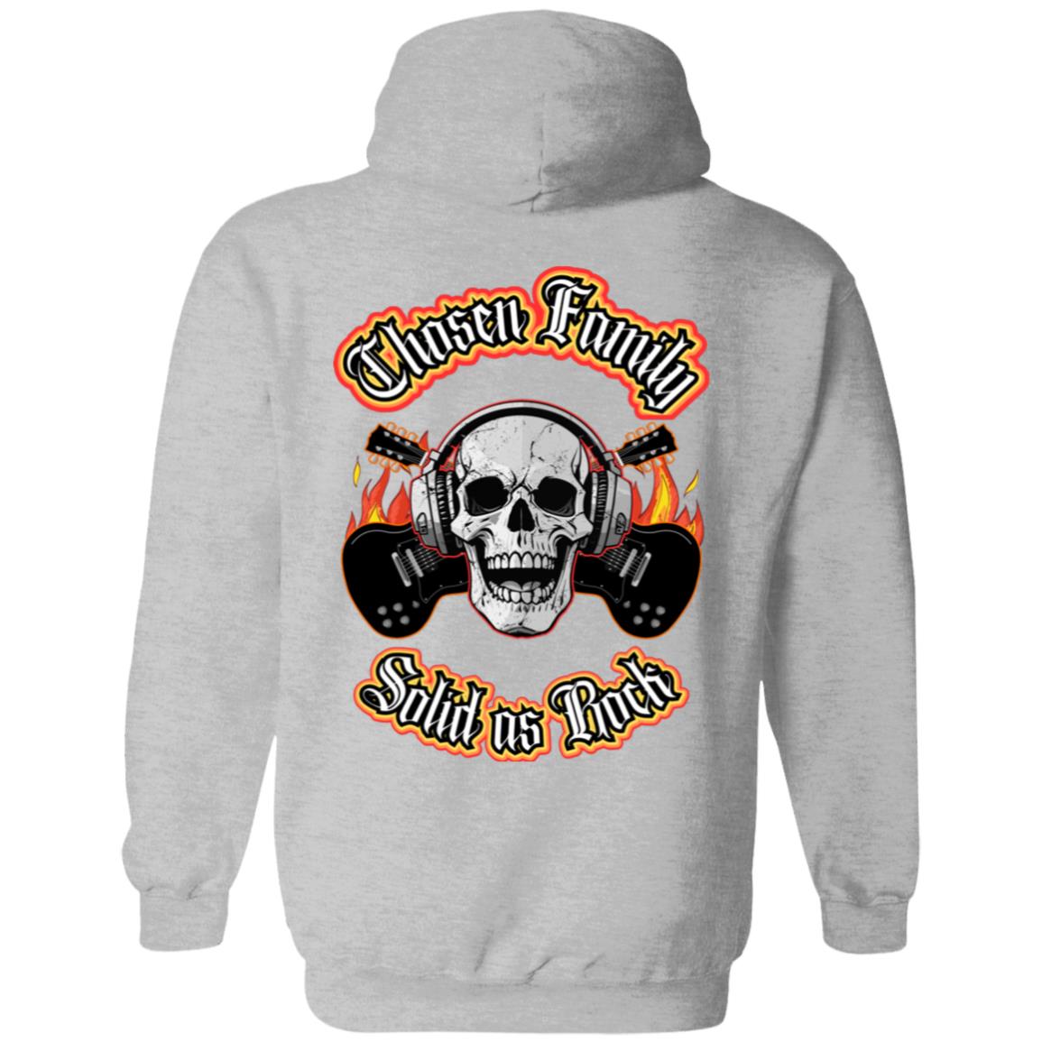 Chosen Family Solid As Rock Men's Hoodie