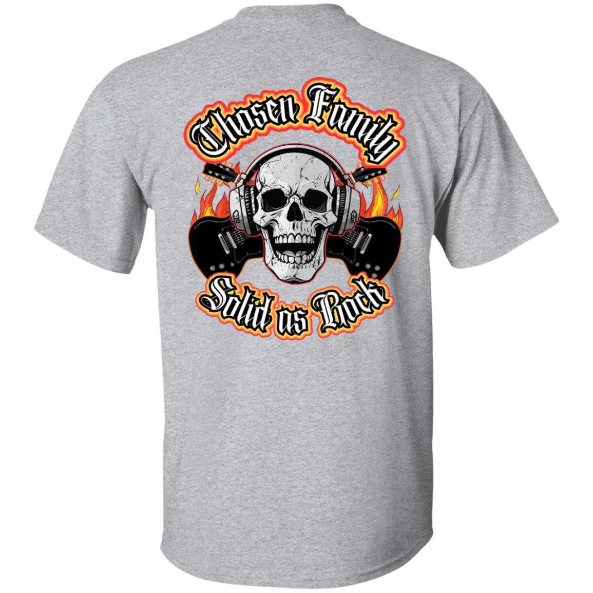 Chosen Family Solid As Rock Men's T-Shirt