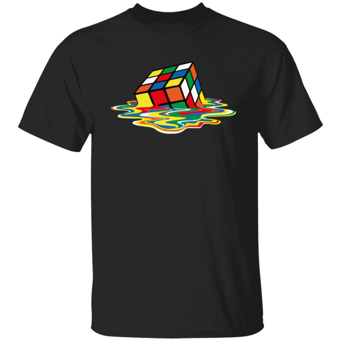 Melting Puzzle Cube Men's T-Shirt