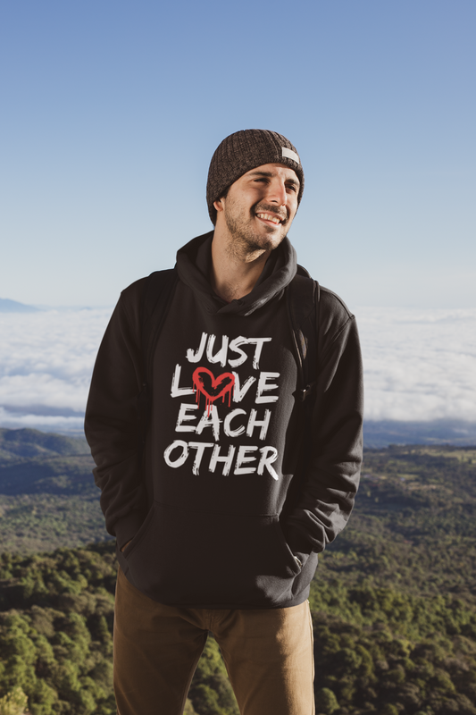 Just Love Each Other Hoodie