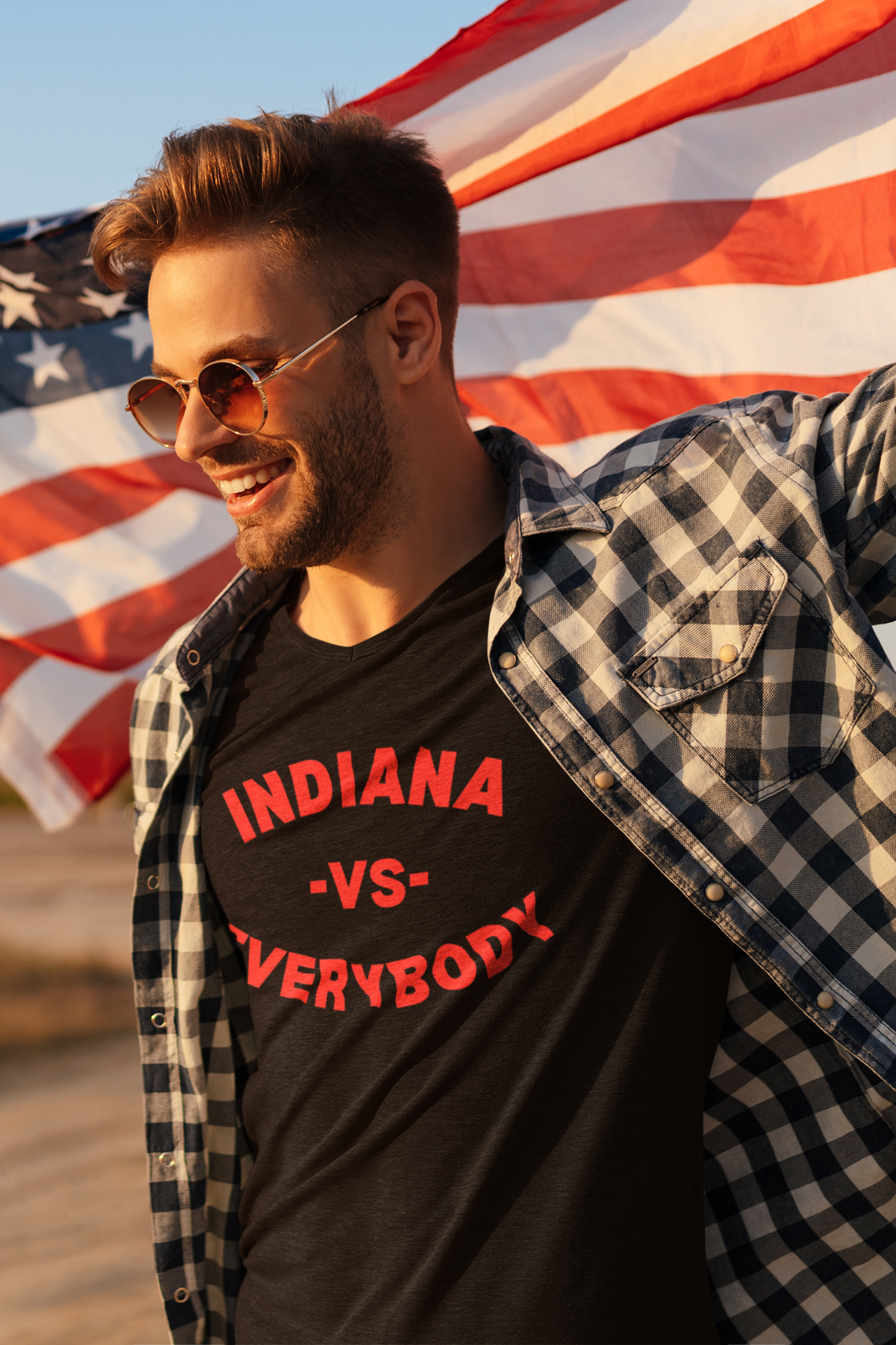 Indiana Vs Everybody Men's T-Shirt