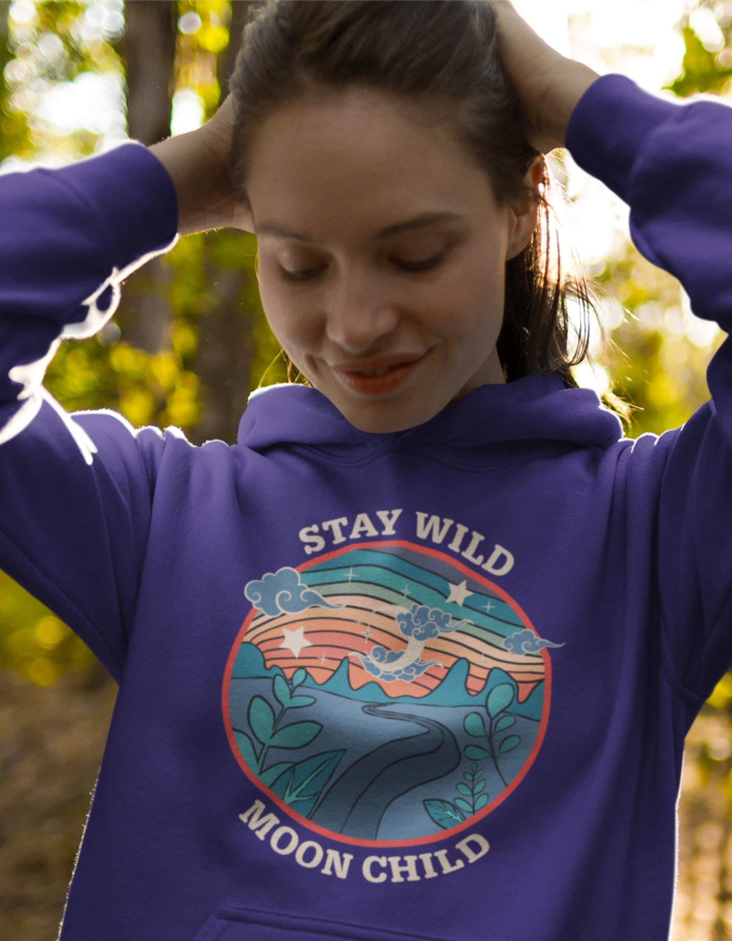 Stay Wild Moon Child Women's Hoodie