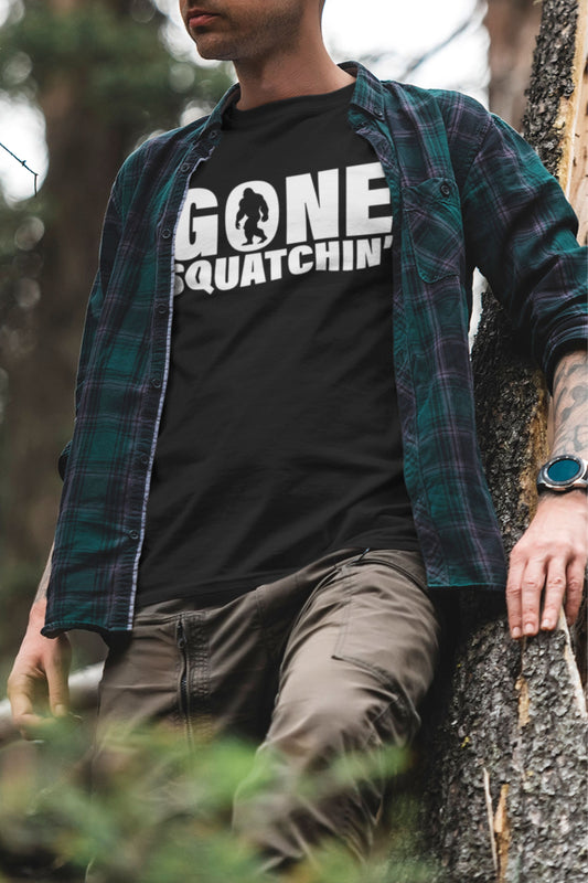 Gone Squatchin' Men's T-Shirt