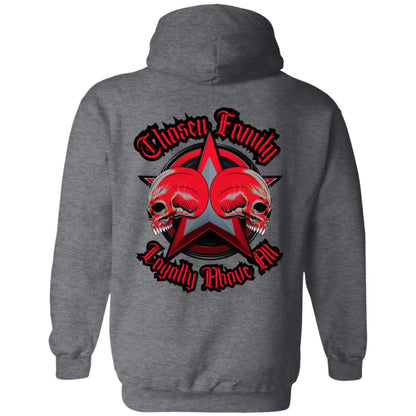 Chosen Family Double Skull Men's Hoodie