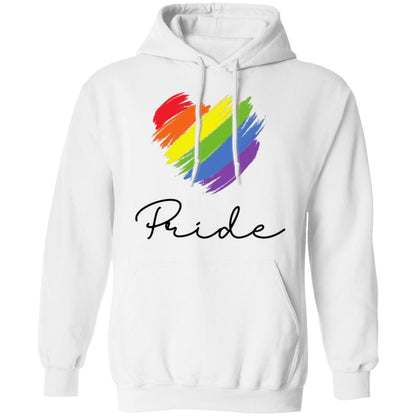 Rainbow Painted Heart Pride Women's Hoodie