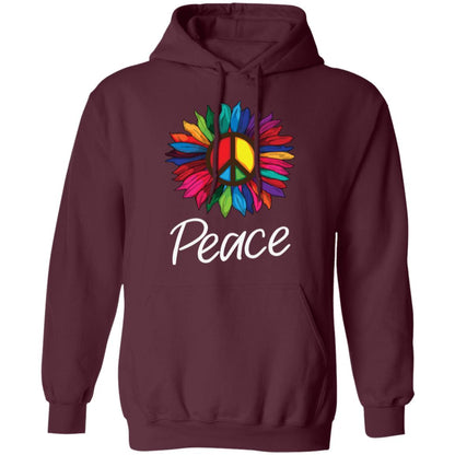 Peace Sunflower Women's Hoodie