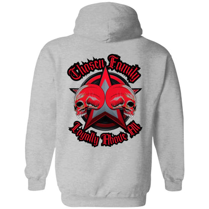 Chosen Family Double Skull Men's Hoodie