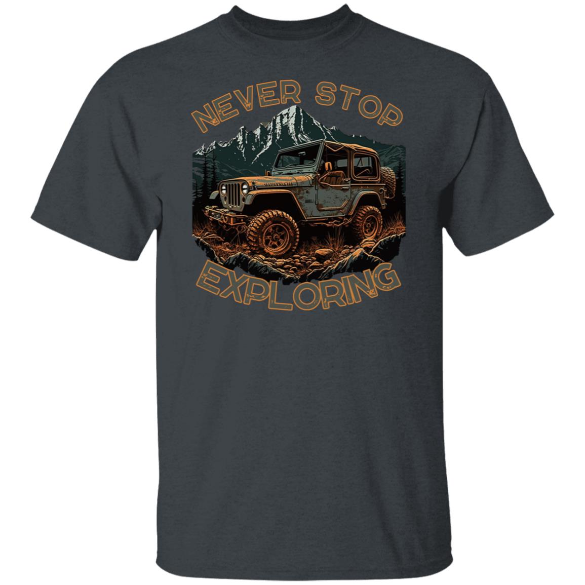 Never Stop Exploring Men's T-Shirt