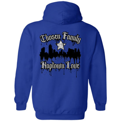 Chosen Family Naptown Love Men's Hoodie (Front/Back Print)