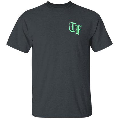 Chosen Family Loyalty Above All Dapper Green Skull Men's T-Shirt