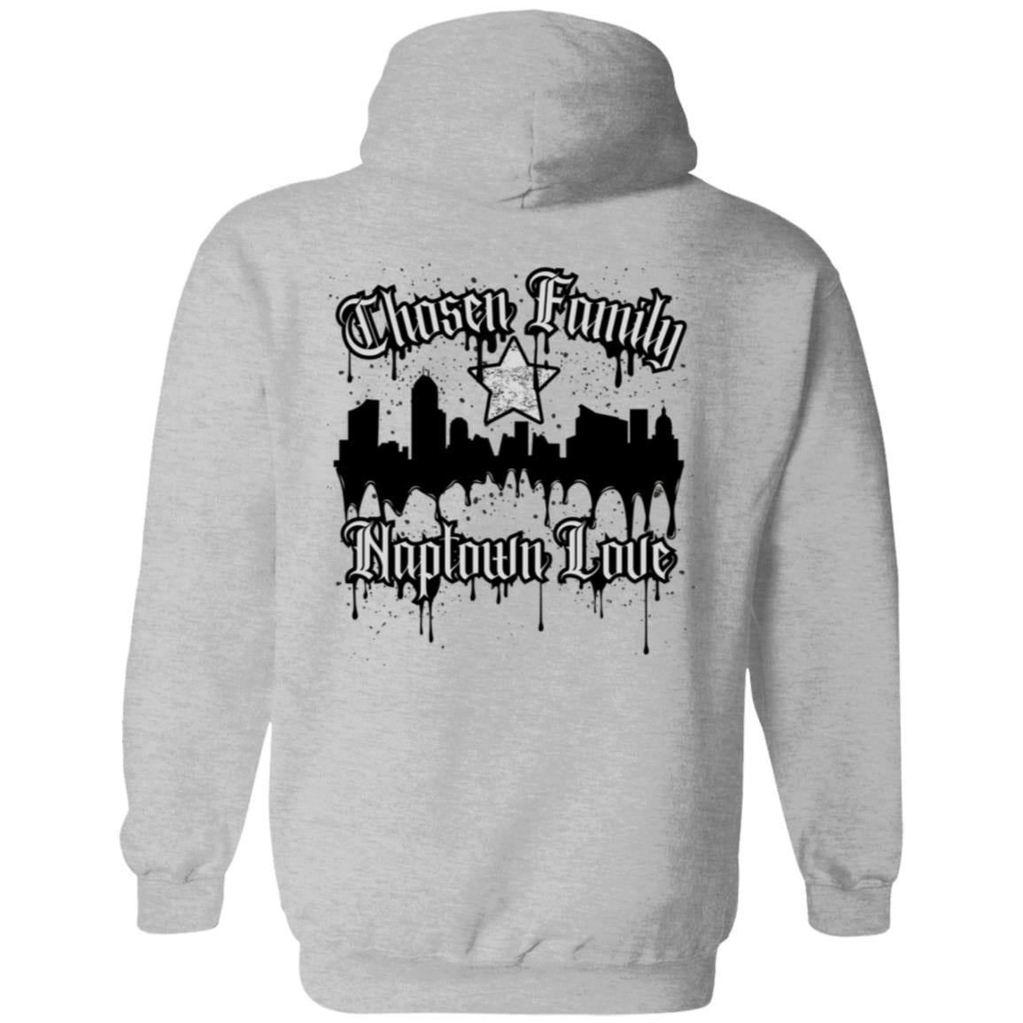 Chosen Family Naptown Love Men's Hoodie (Front/Back Print)