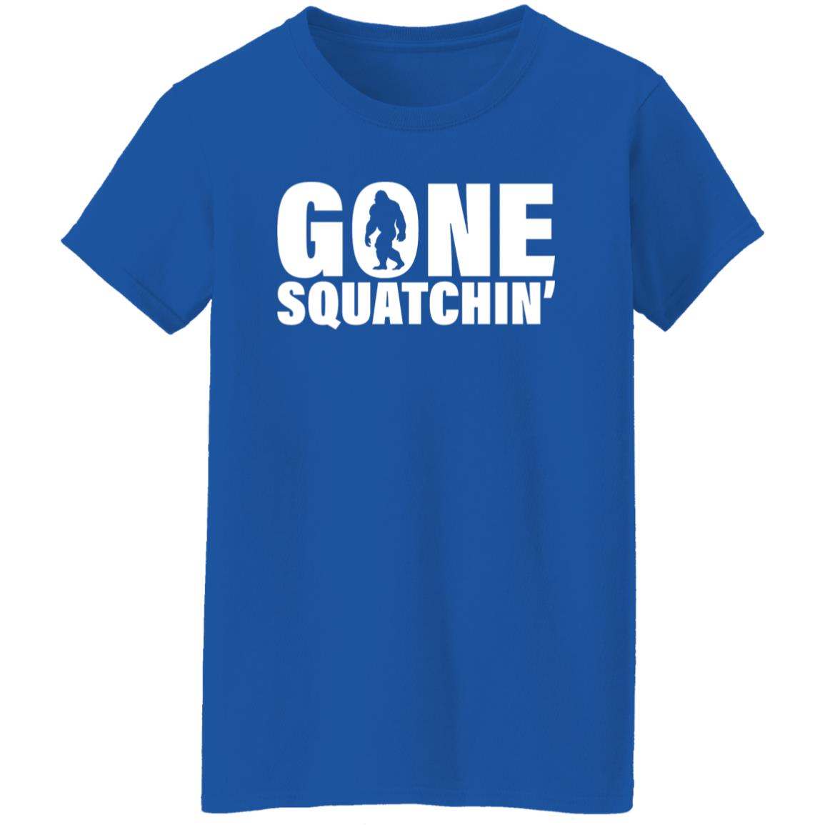 Gone Squatchin' Women's T-Shirt