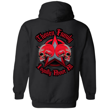 Chosen Family Double Skull Men's Hoodie