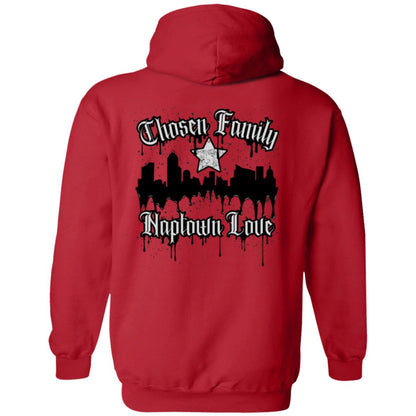 Chosen Family Naptown Love Men's Hoodie (Front/Back Print)