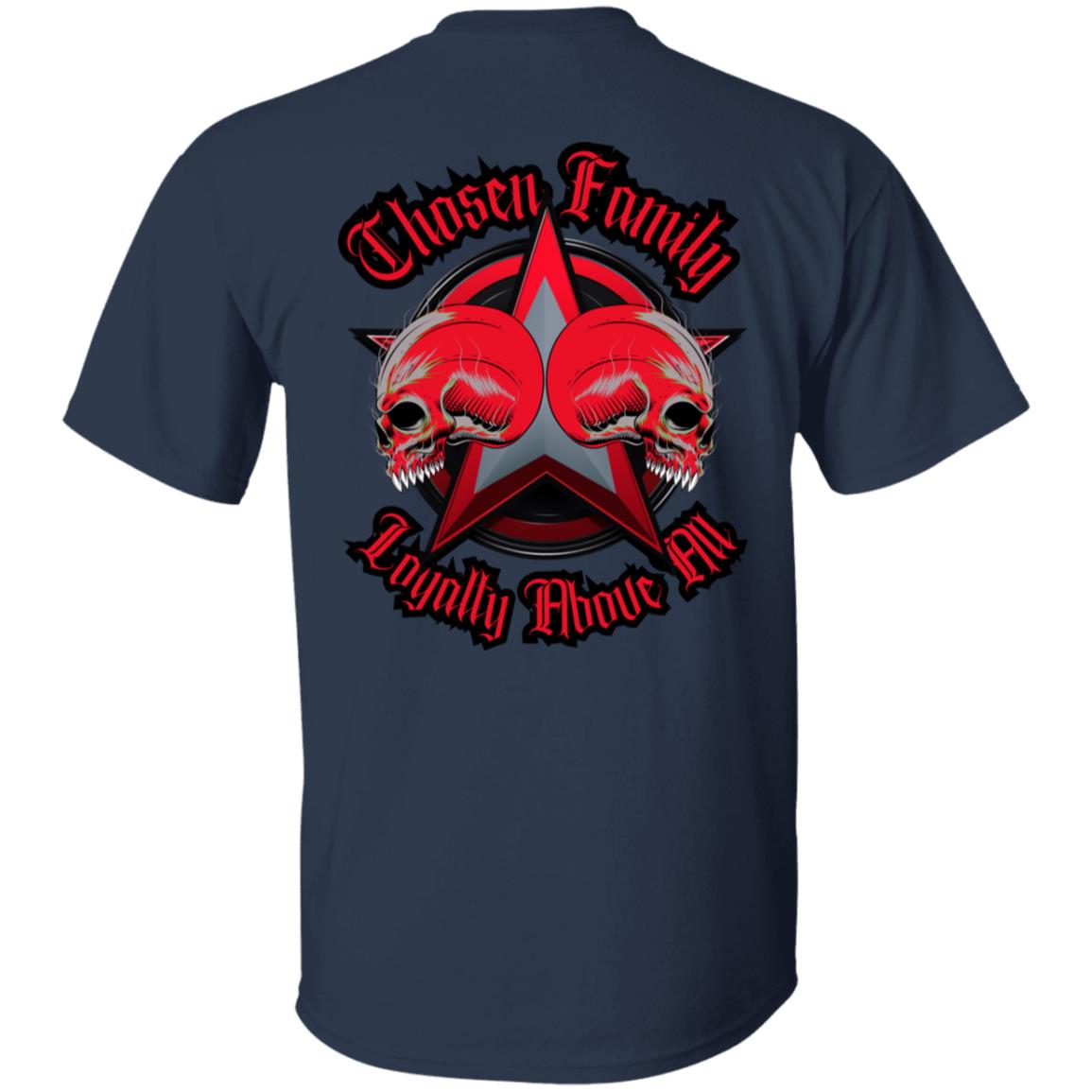 Chosen Family Double Skull Men's T-Shirt