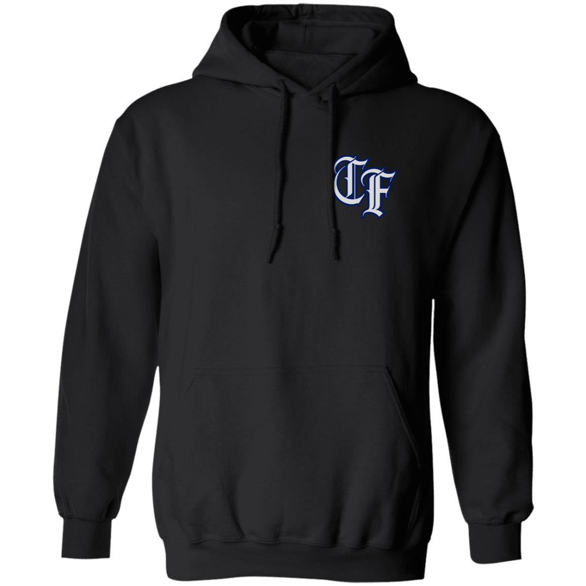 Chosen Family Loyalty Above All Skull & Cross Men's Hoodie (Front/Back Print)