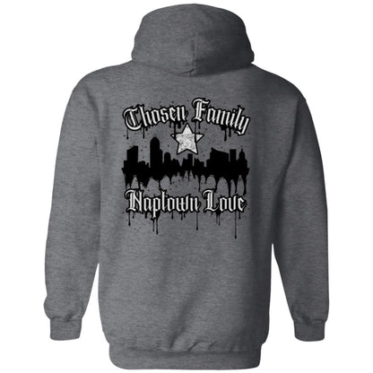 Chosen Family Naptown Love Men's Hoodie (Front/Back Print)