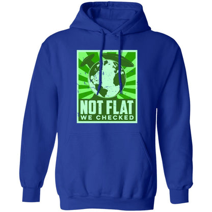 Not Flat We Checked Hoodie