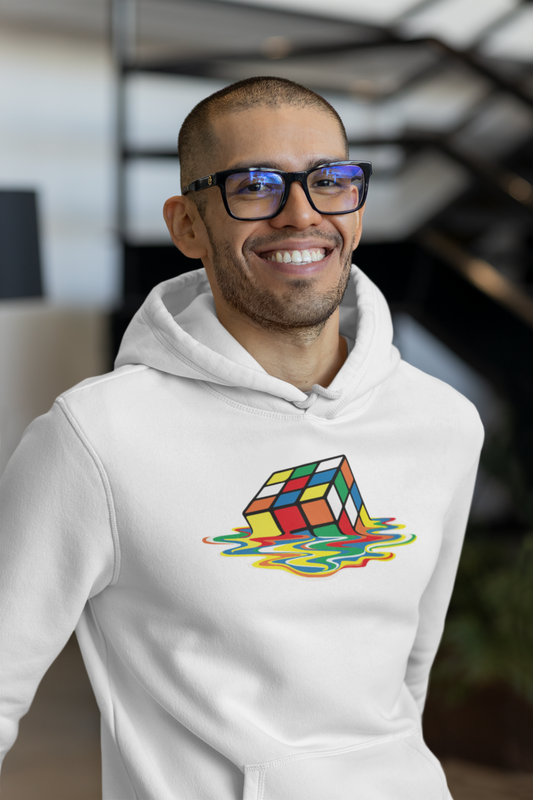 Melting Puzzle Cube Hoodie