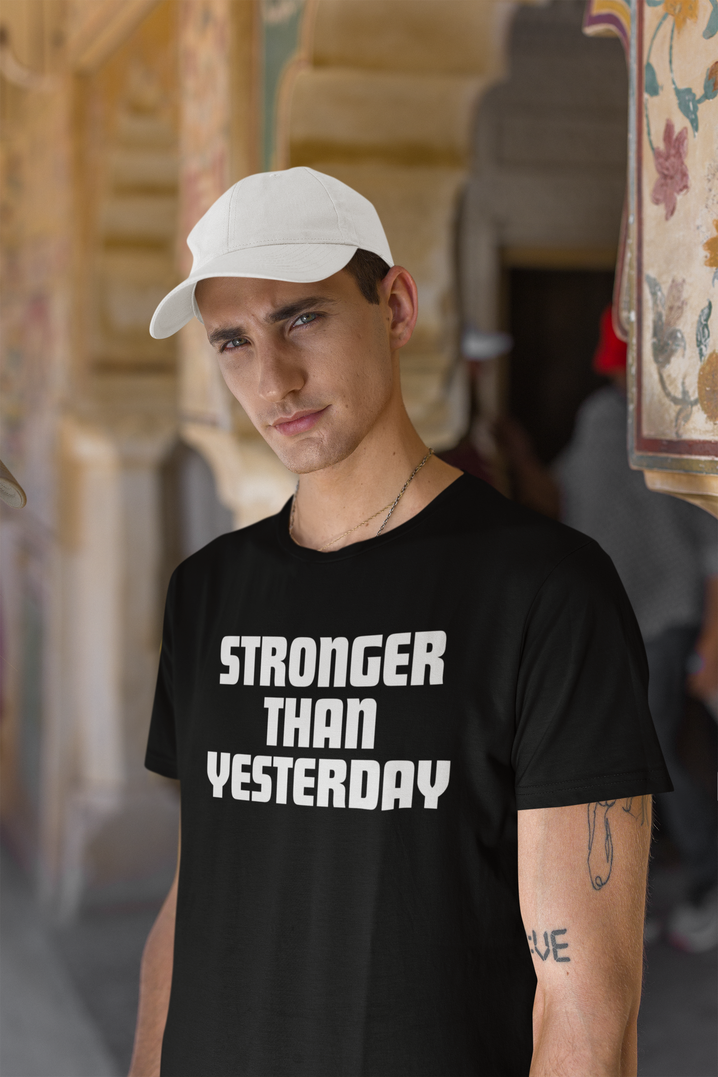 Stronger Than Yesterday Men's T-Shirt