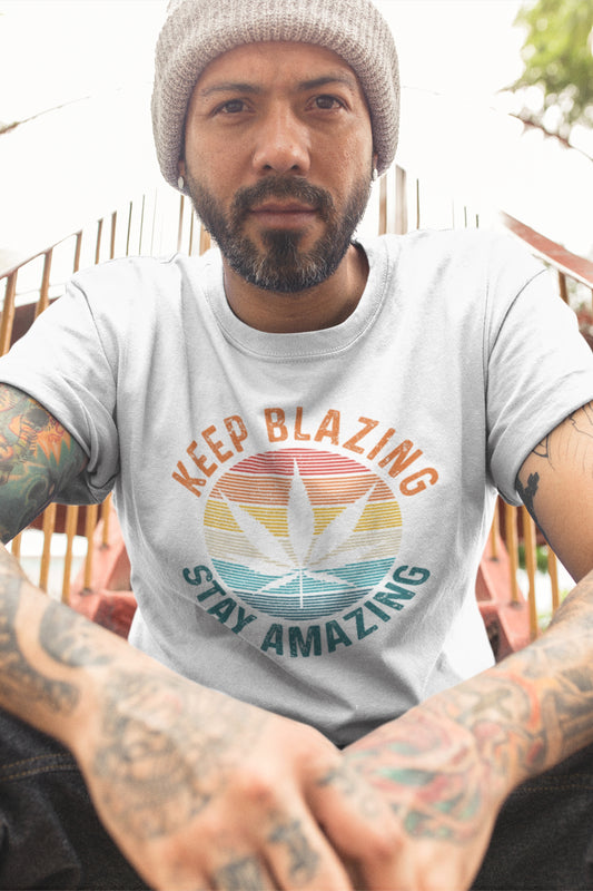 Keep Blazing Stay Amazing Men's T-Shirt