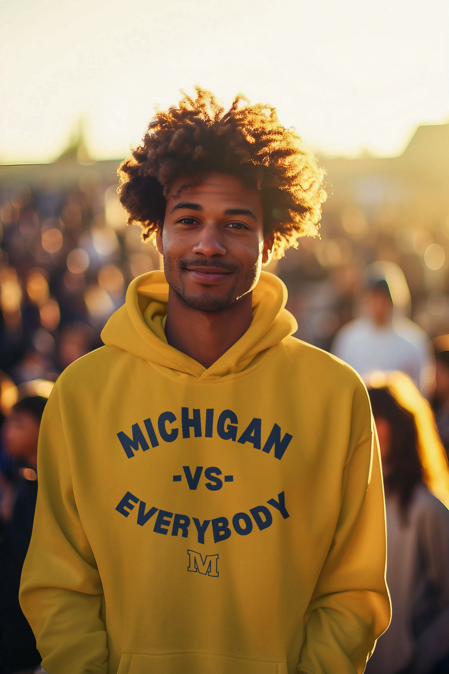 Michigan Vs Everybody Hoodie