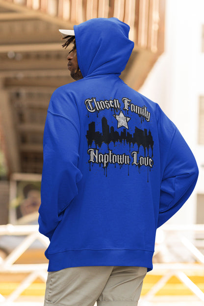 Chosen Family Naptown Love Men's Hoodie (Front/Back Print)