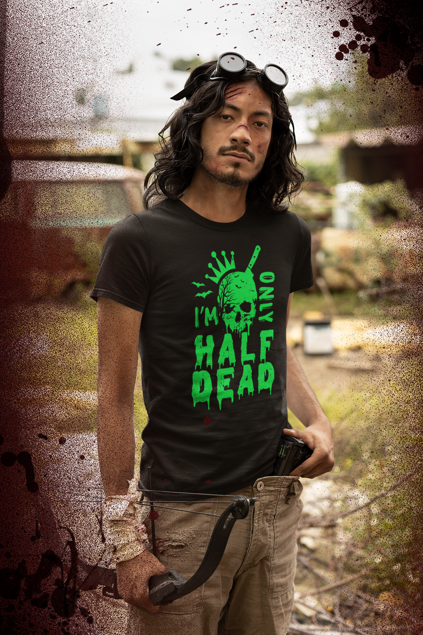 I'm Only Half Dead Men's T-Shirt