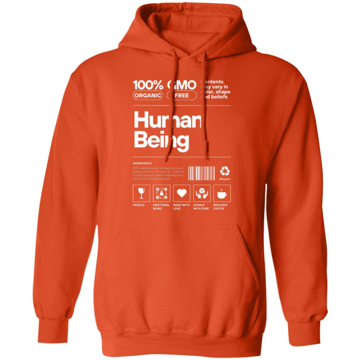 100% Organic Human Being Hoodie - SwayTheMuse