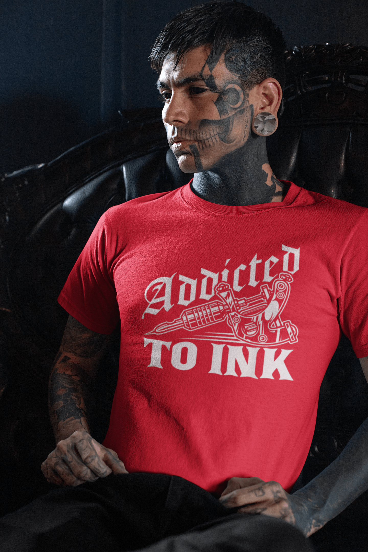 Addicted to Ink Men's T-Shirt - SwayTheMuse