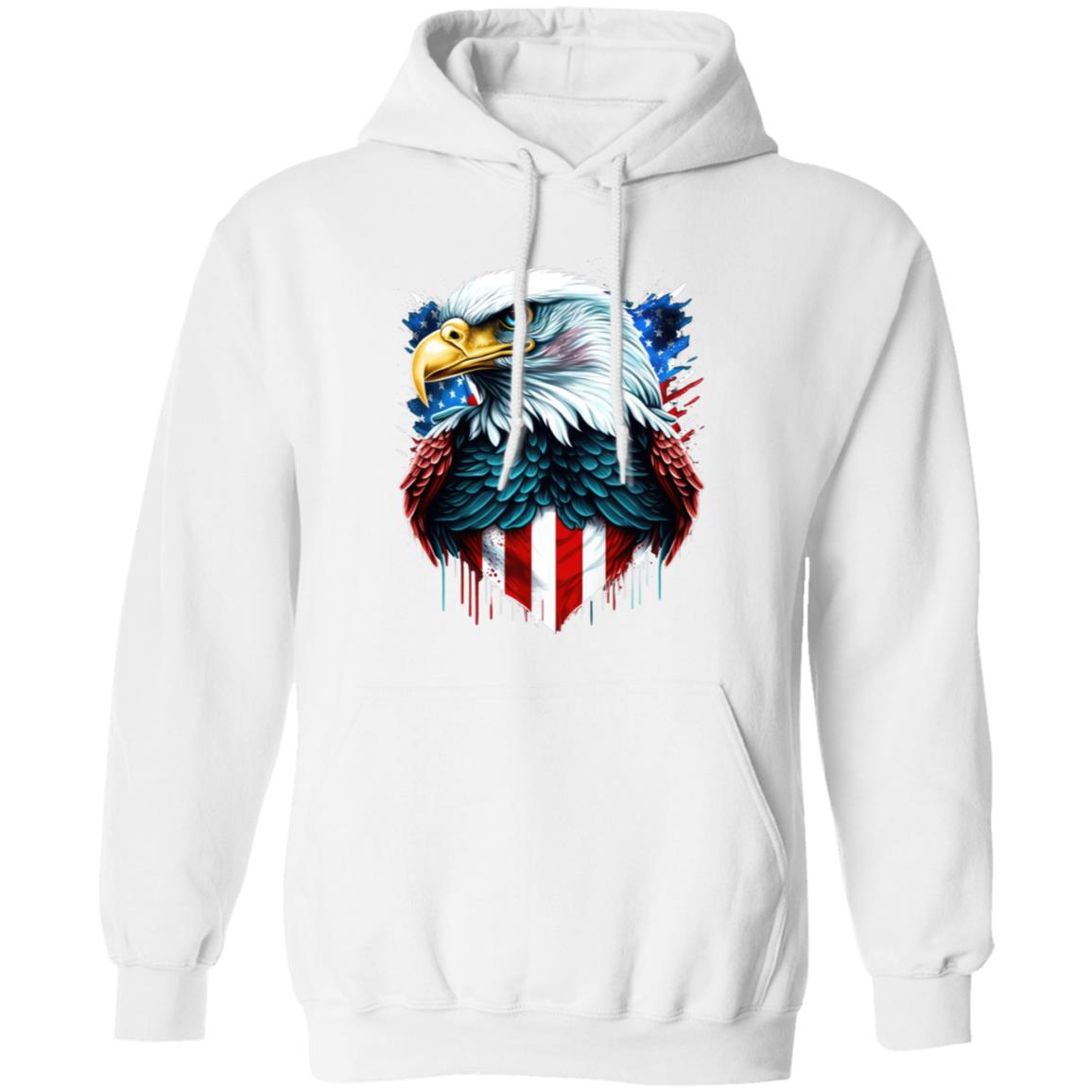 American Flag Patriotic Eagle Hoodie - SwayTheMuse