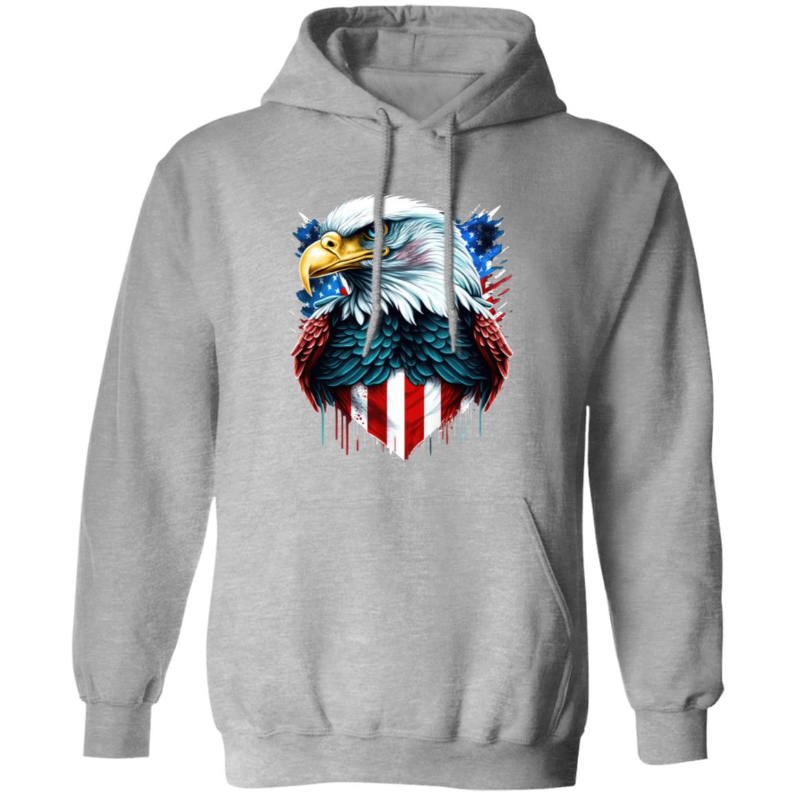 American Flag Patriotic Eagle Hoodie - SwayTheMuse