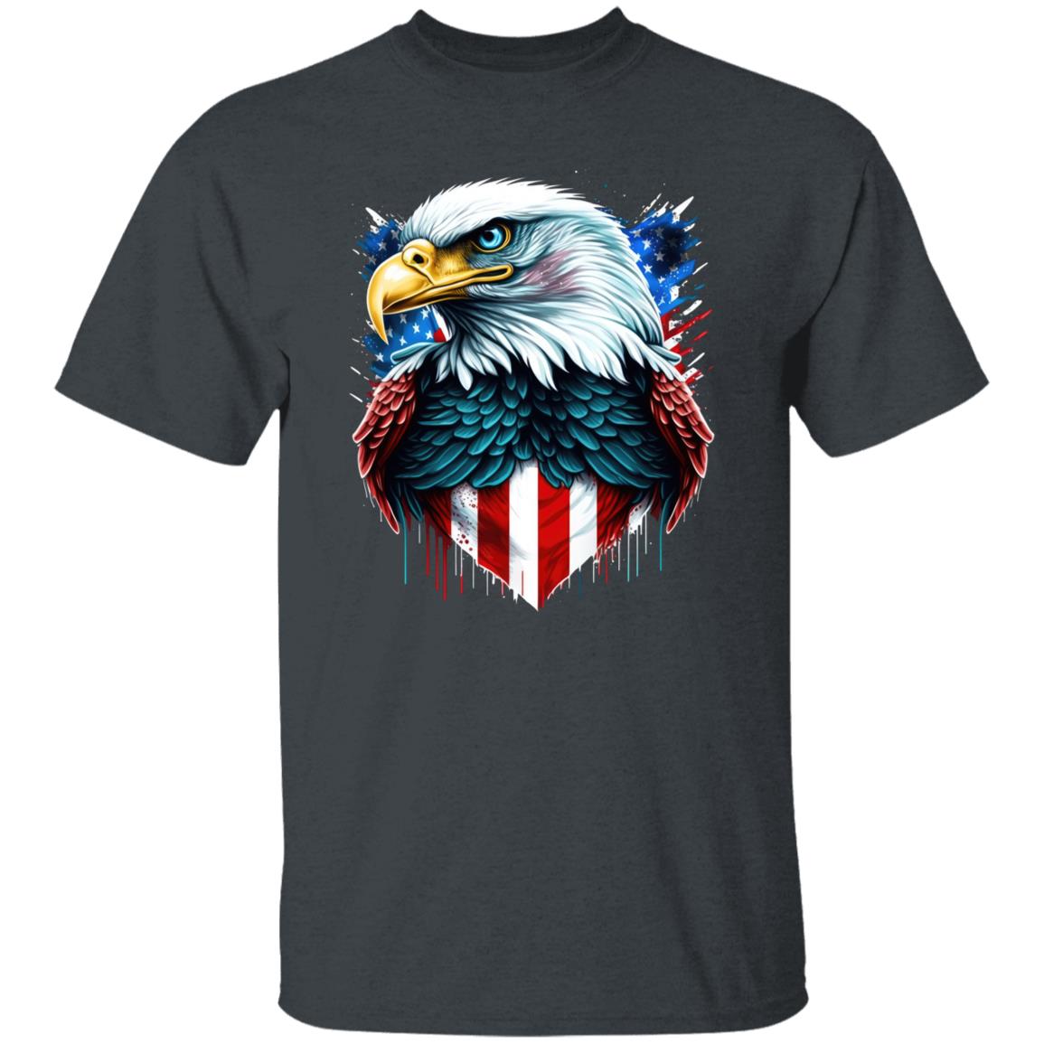 American Flag Patriotic Eagle Men's T-Shirt - SwayTheMuse