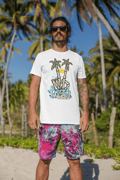 Beach Vibes Men's T-Shirt - SwayTheMuse