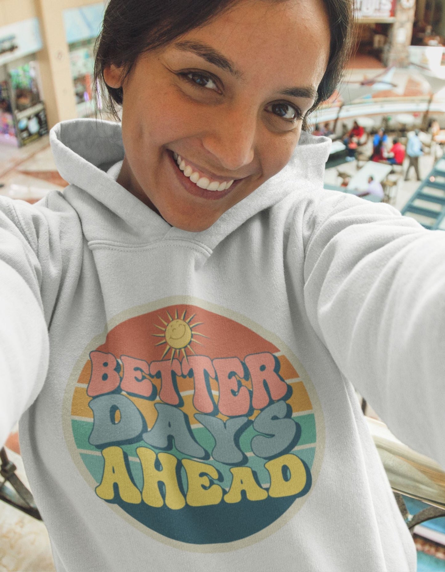 Better Days Ahead Women's Hoodie - SwayTheMuse