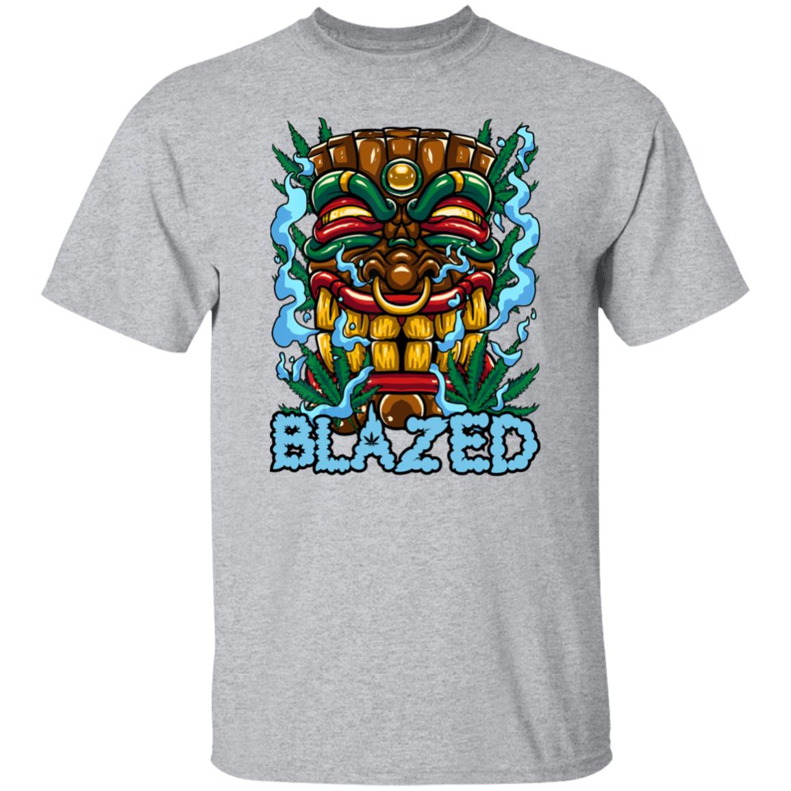 Blazed Tiki Men's T-Shirt - SwayTheMuse