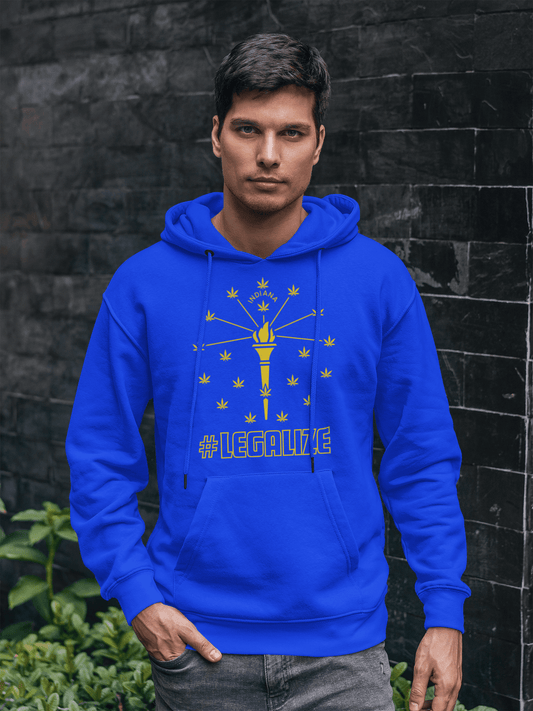 #Legalize Indiana Hoodie - SwayTheMuse